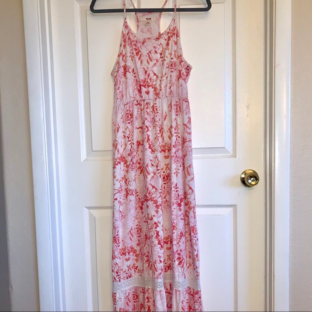 Pink/Orange Women’s Maxi Dress